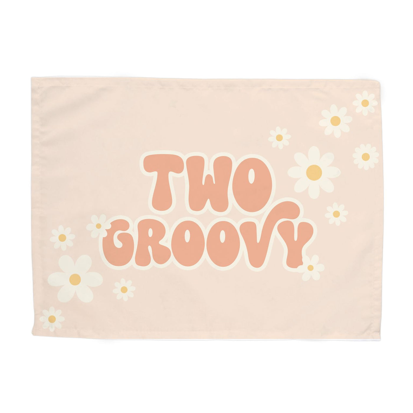 {Pink} Two Groovy Banner