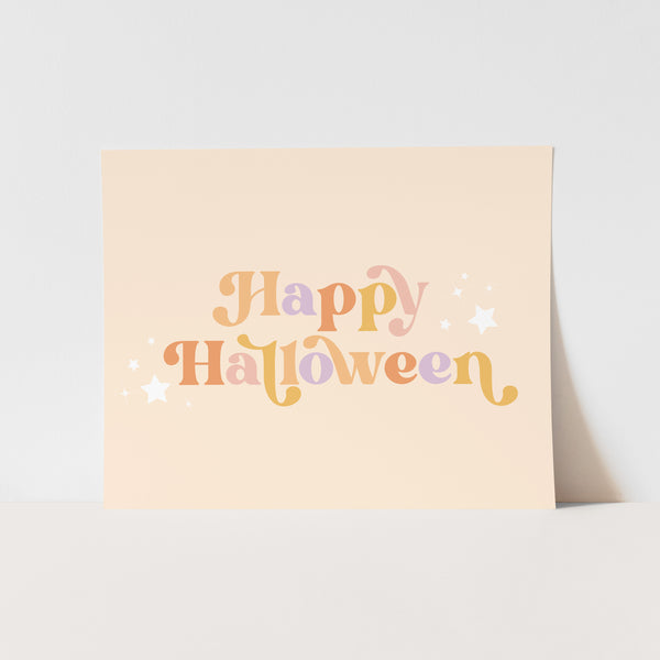Happy Halloween Art Print