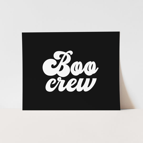 Boo Crew Art Print