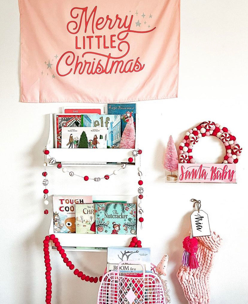 {Pink} Merry Little Christmas Banner©