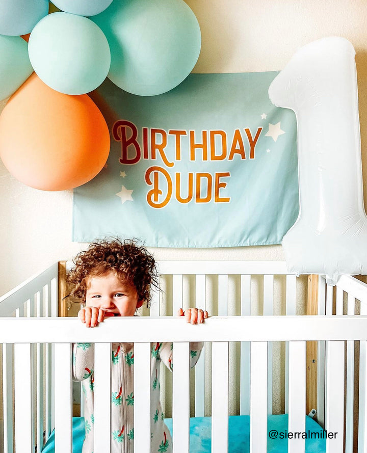 Birthday Dude Banner