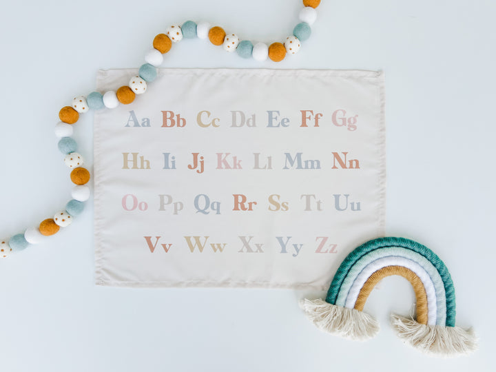 Alphabet Banner {Earth Tones}