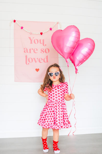 {Pink} You Are So Loved Banner