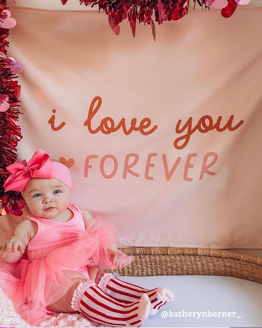 {Pink} Love You Forever Banner