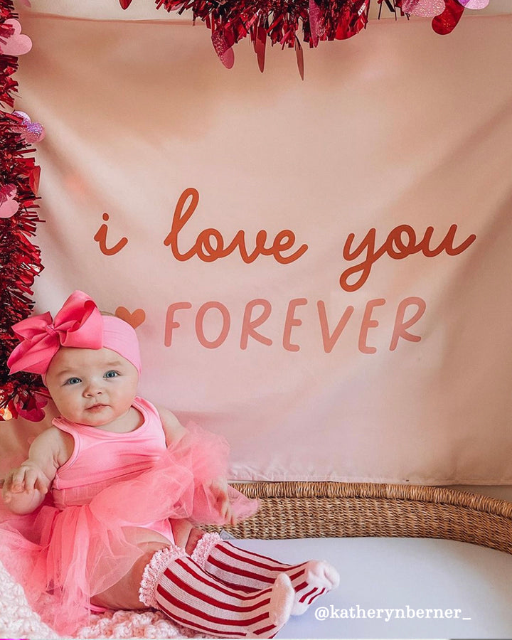 {Pink} Love You Forever Banner