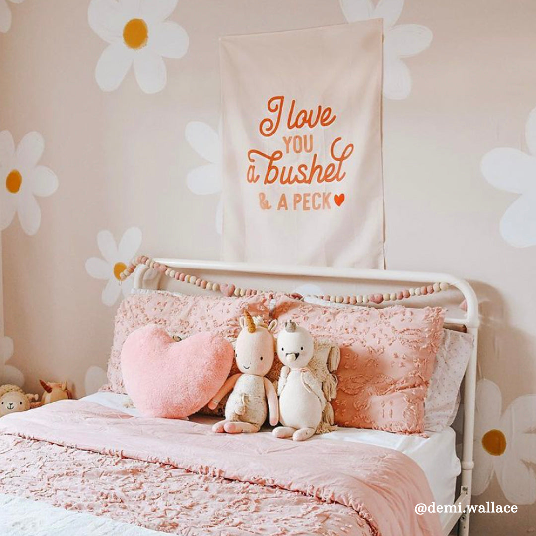 {Neutral} I Love You a Bushel & A Peck Banner