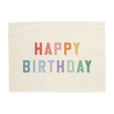 Happy Birthday {Classic Rainbow} Banner