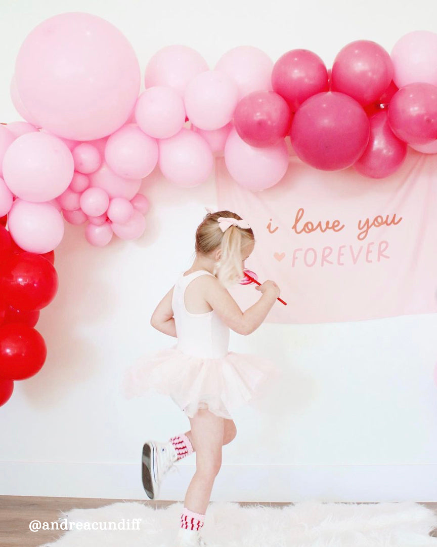 {Pink} Love You Forever Banner