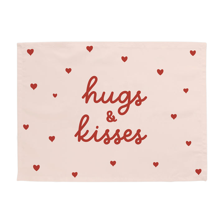 {Pink} Hugs & Kisses Banner