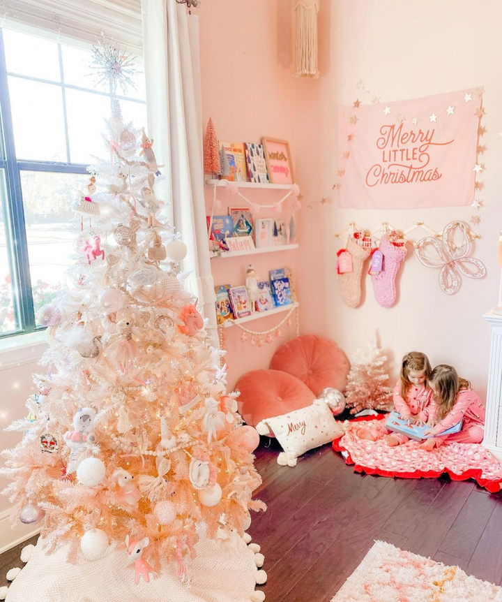 {Pink} Merry Little Christmas Banner©