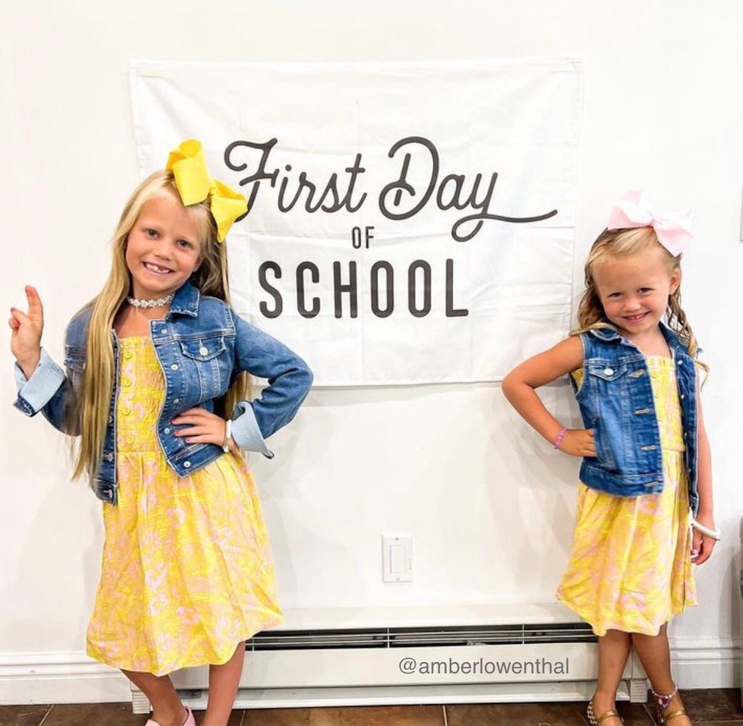 First & Last Day of School Banner Bundles