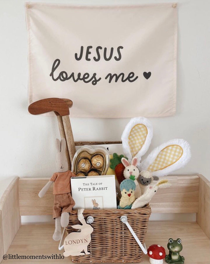 Jesus Loves Me Banner
