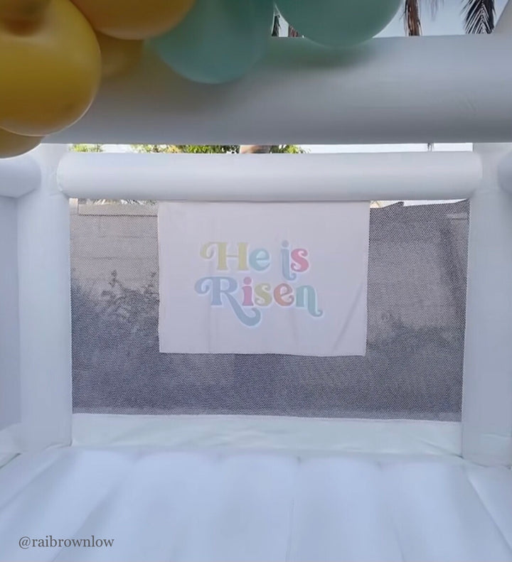 {Pastel} He is Risen Banner