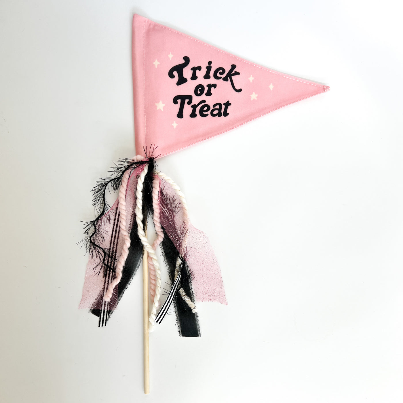 {Pink} Trick or Treat Flag