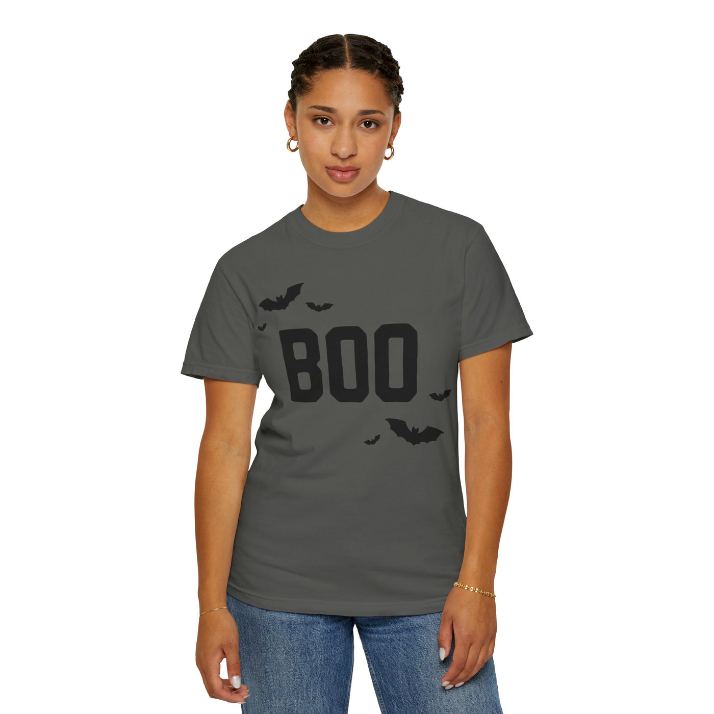 Boo Black Bats T-Shirt {Adult}