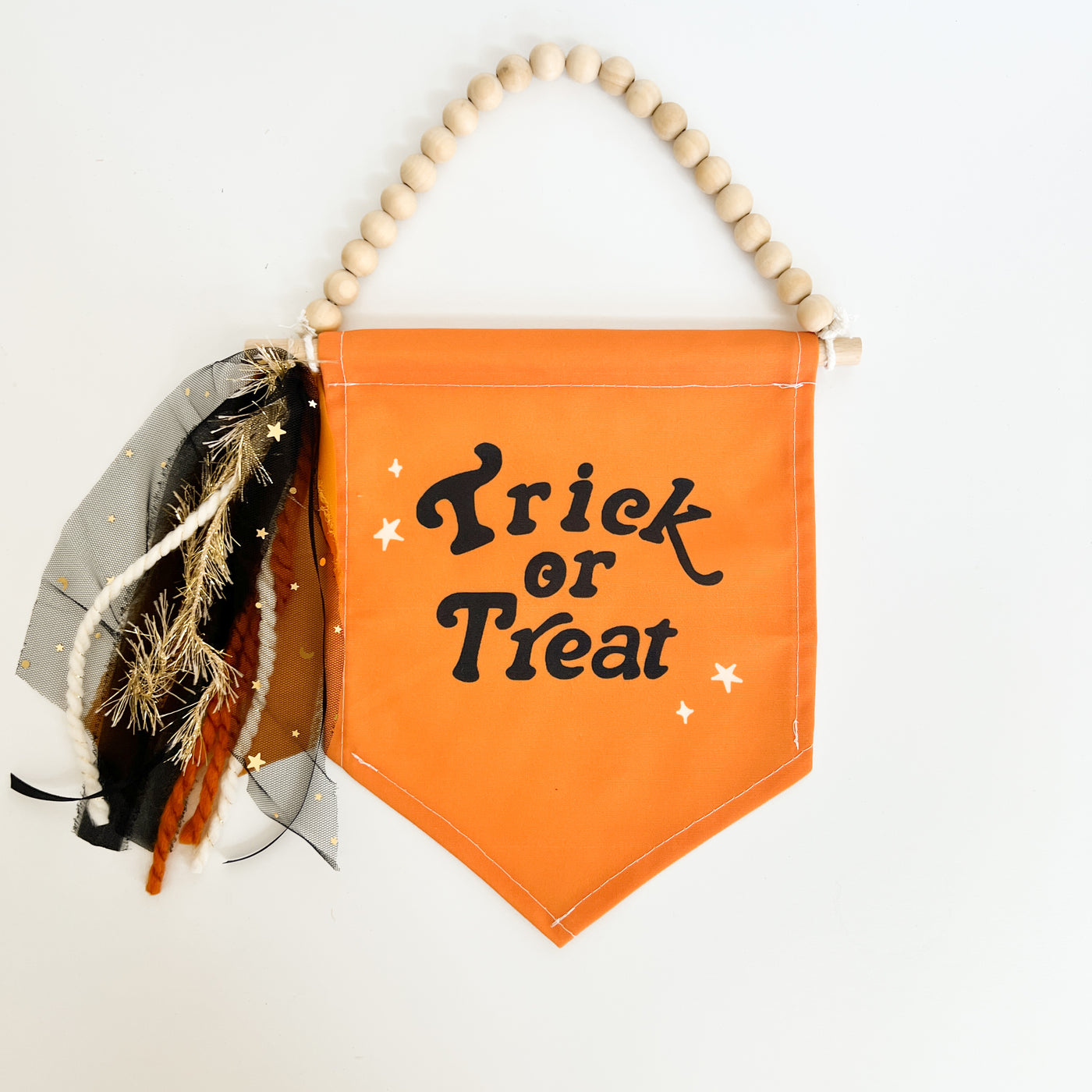 {Orange} Trick or Treat Hang Sign