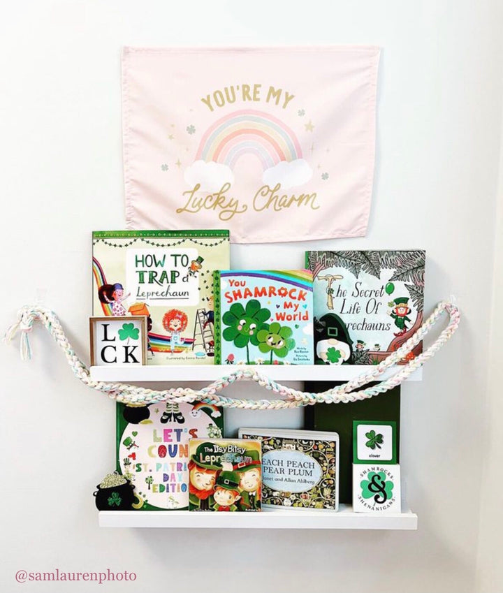 {Rainbow Pink} You're My Lucky Charm Banner