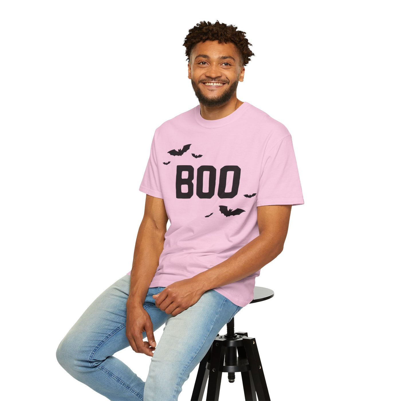 Boo Black Bats T-Shirt {Adult}