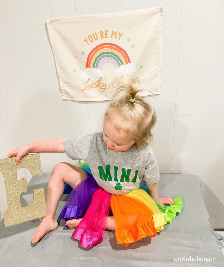 {Neutral Rainbow} You're My Lucky Charm Banner