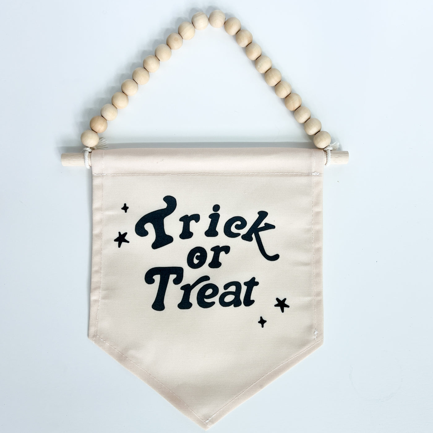 {Neutral} Trick or Treat Hang Sign