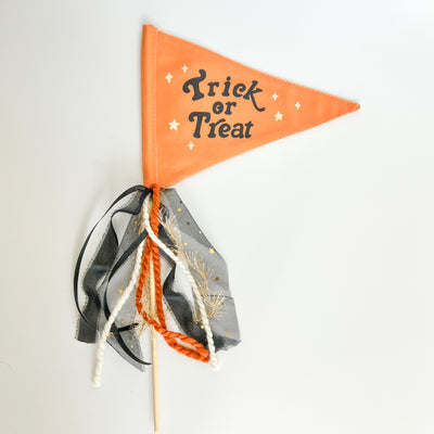 {Orange} Trick or Treat Flags