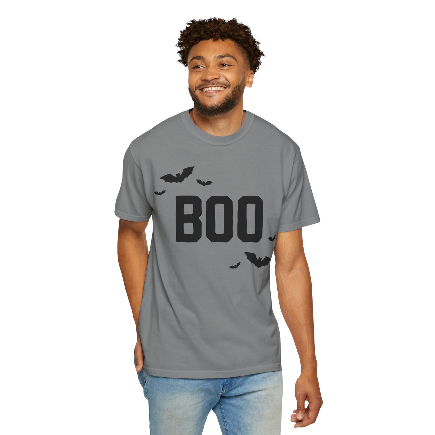 Boo Black Bats T-Shirt {Adult}