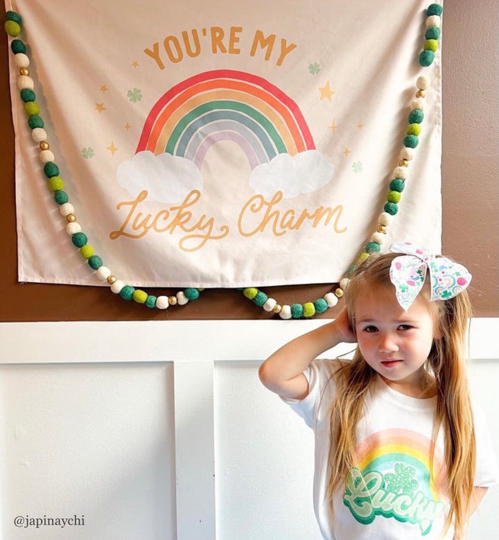{Neutral Rainbow} You're My Lucky Charm Banner