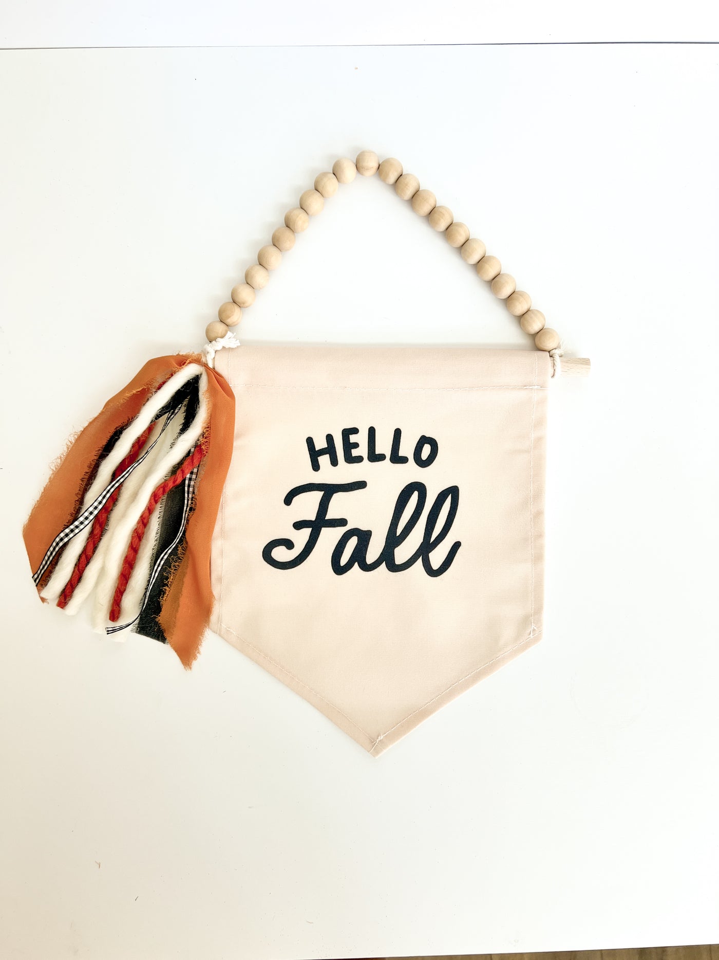 Hello Fall Hang Sign