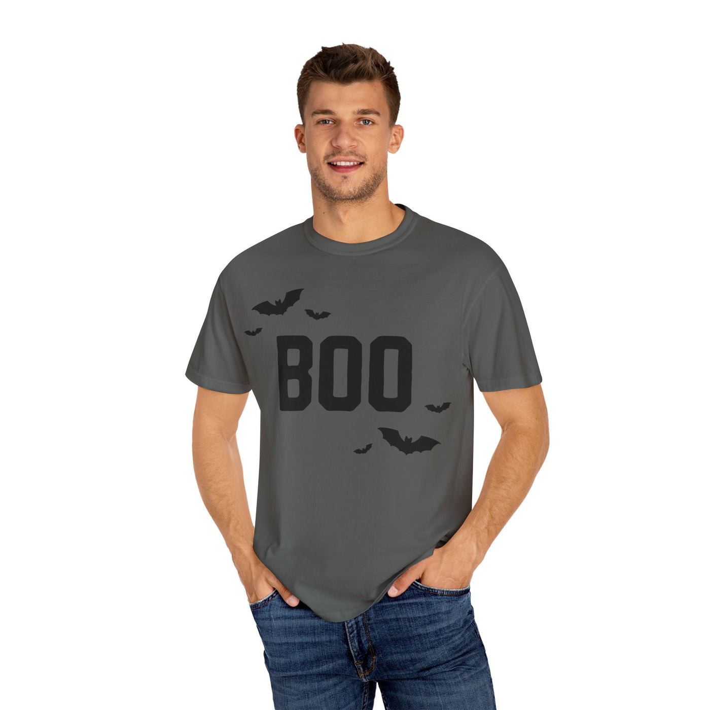 Boo Black Bats T-Shirt {Adult}