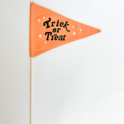 {Orange} Trick or Treat Flags