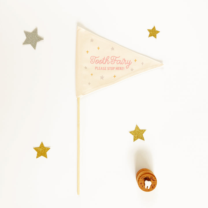 Pink Tooth Fairy Flags
