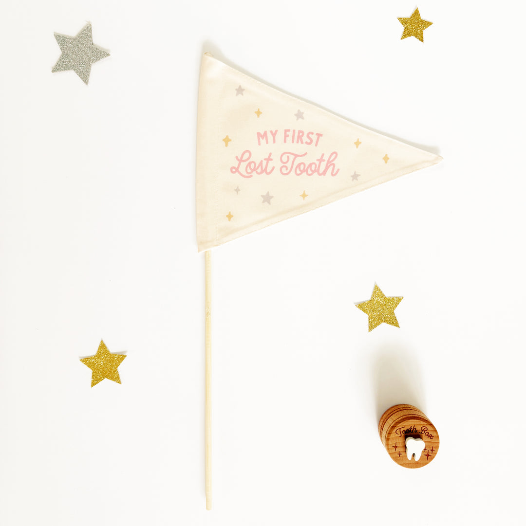 Pink Tooth Fairy Flags