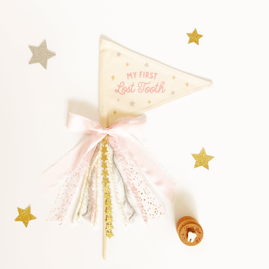 Pink Tooth Fairy Flags
