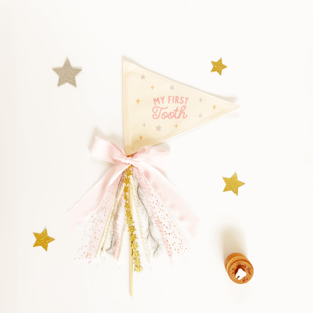 Pink Tooth Fairy Flags