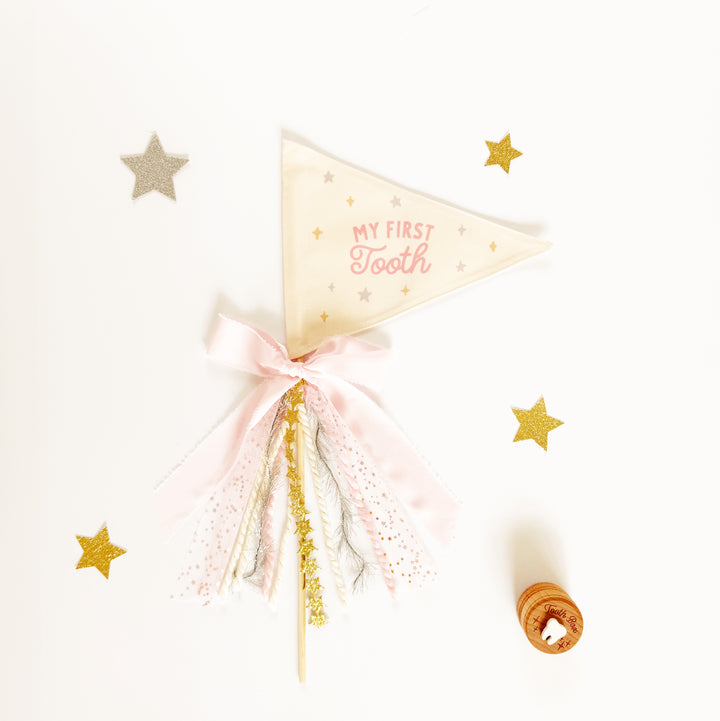 Pink Tooth Fairy Flags