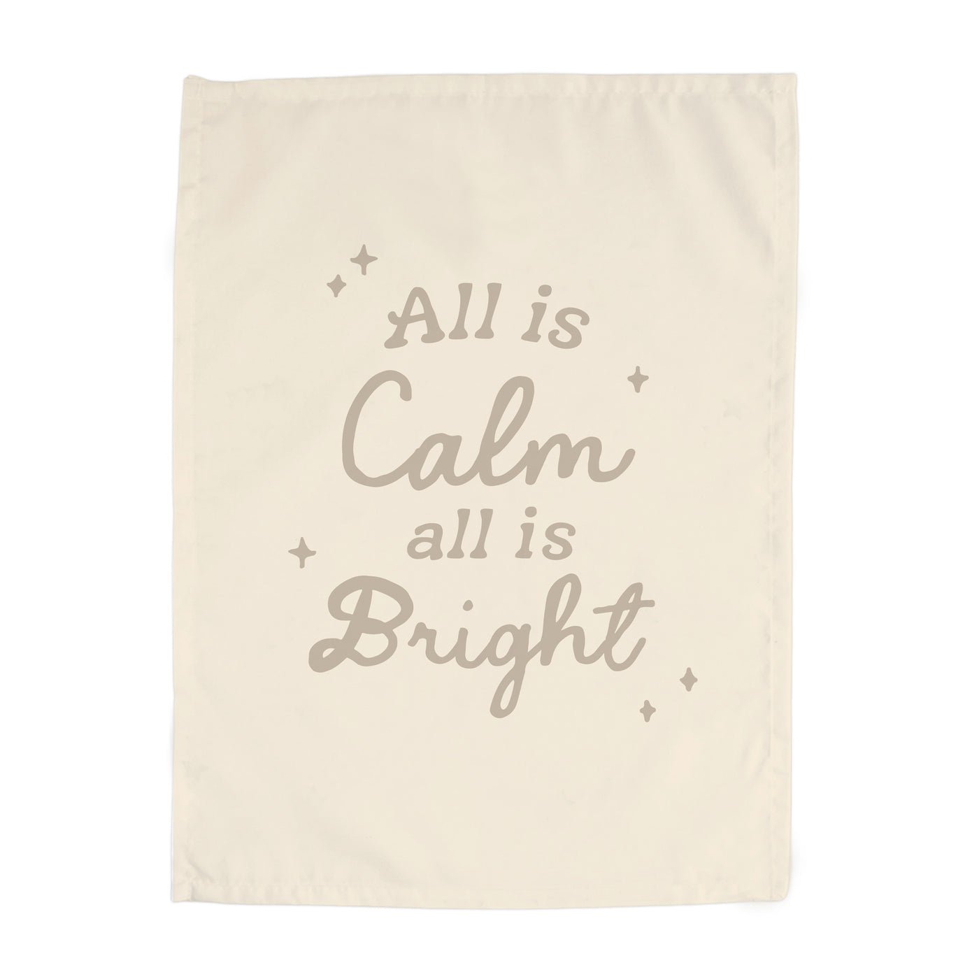 {Silver} All is Calm, All is Bright Banner