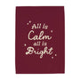 {Cranberry} All is Calm, All is Bright Banner