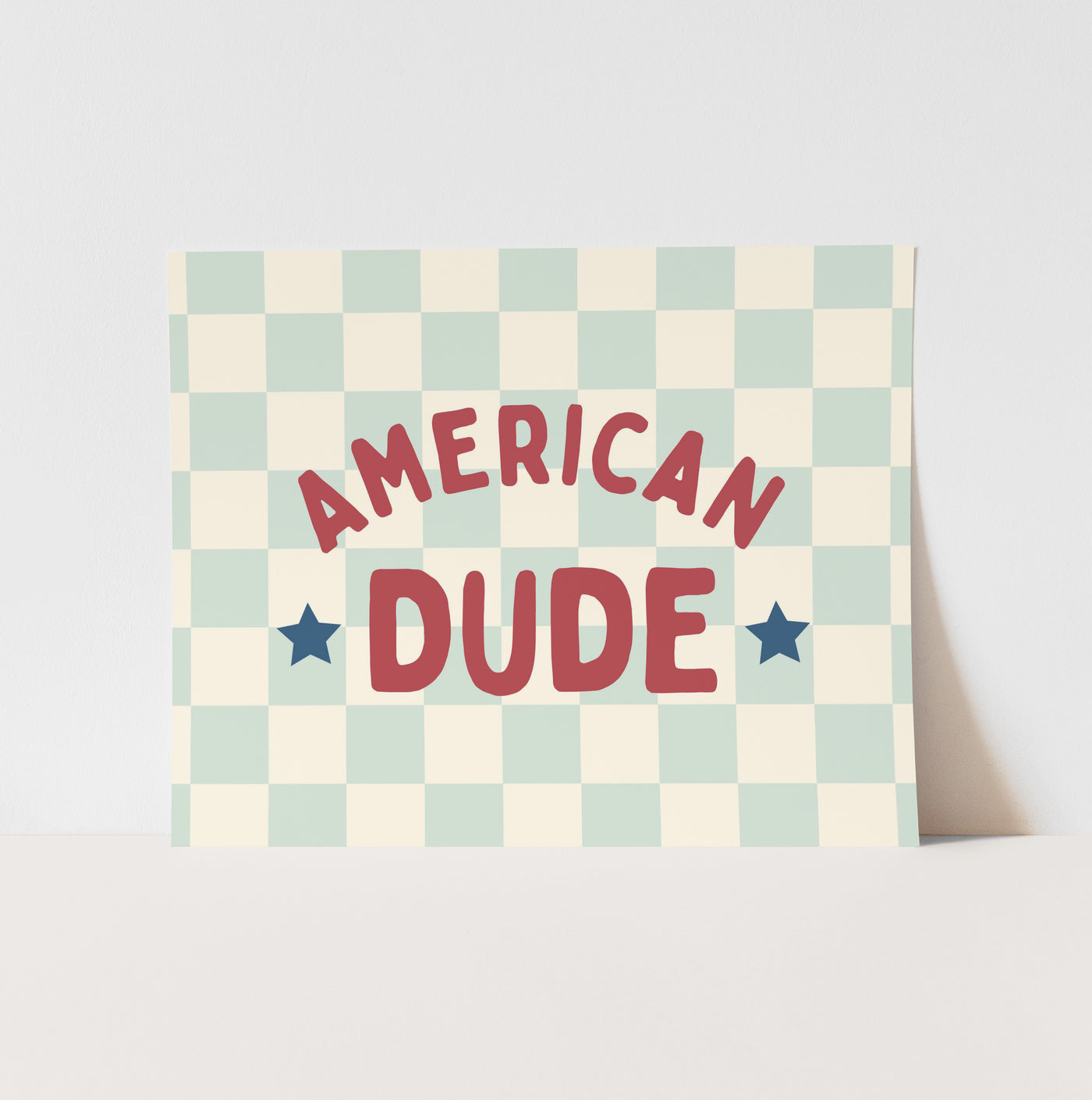 American Dude Art Print