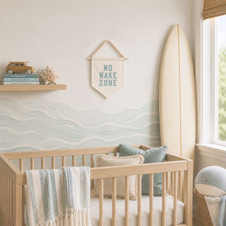 No Wake Zone Hang Sign