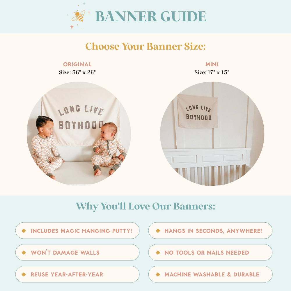 Long Live Boyhood Banner