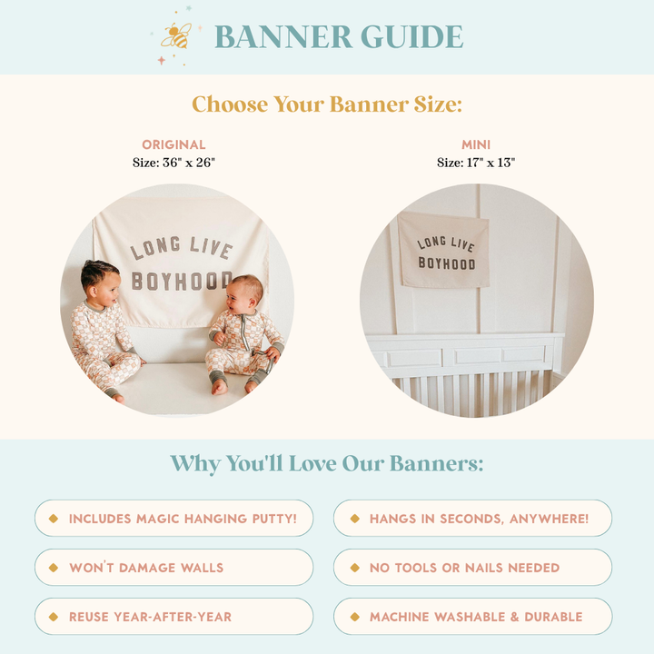 Long Live Boyhood Banner
