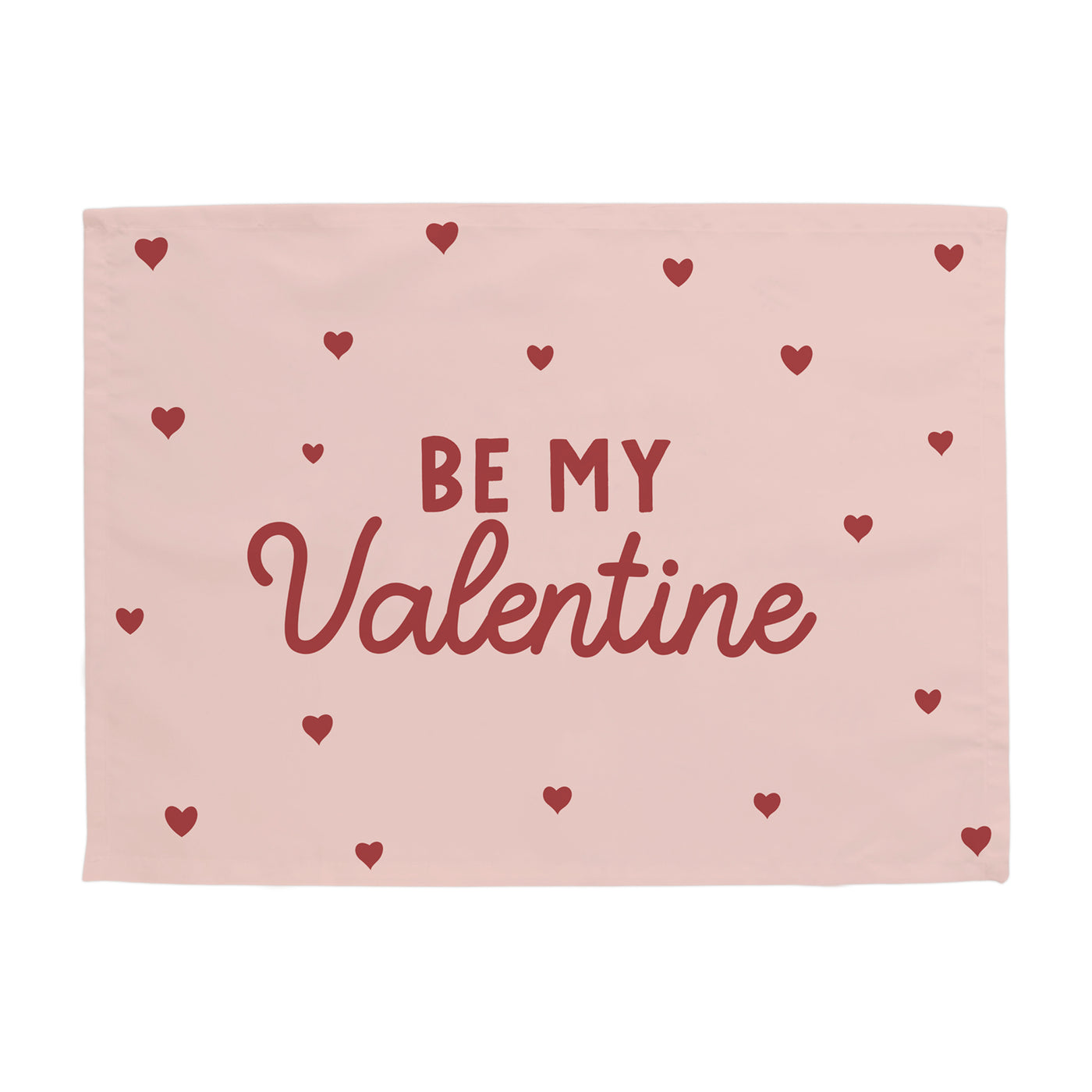 {Pink} Be My Valentine Banner