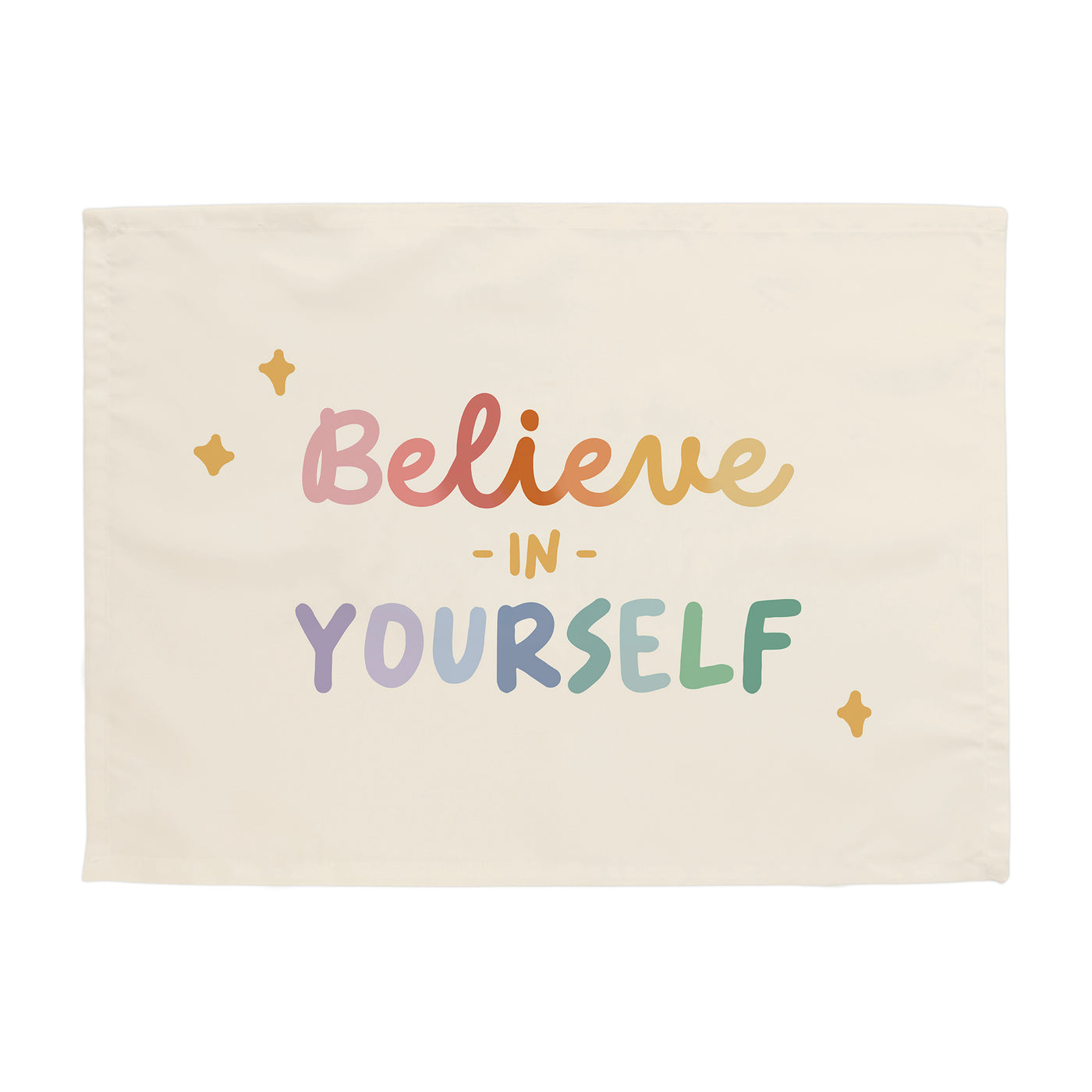 {Rainbow} Believe In Yourself Banner