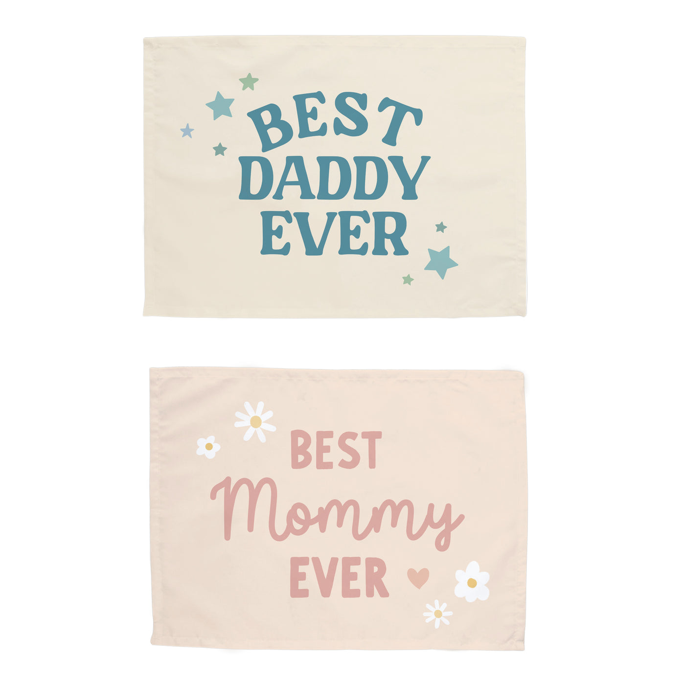 Best Daddy Ever and Best Mommy Ever Banner Bundle