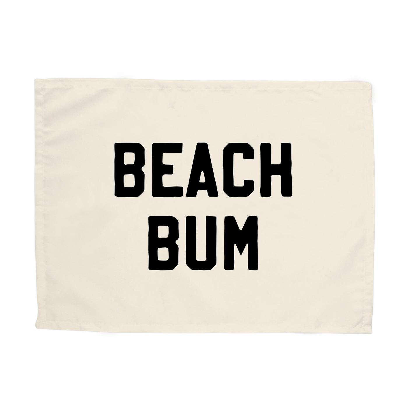 {Black} Beach Bum Banner