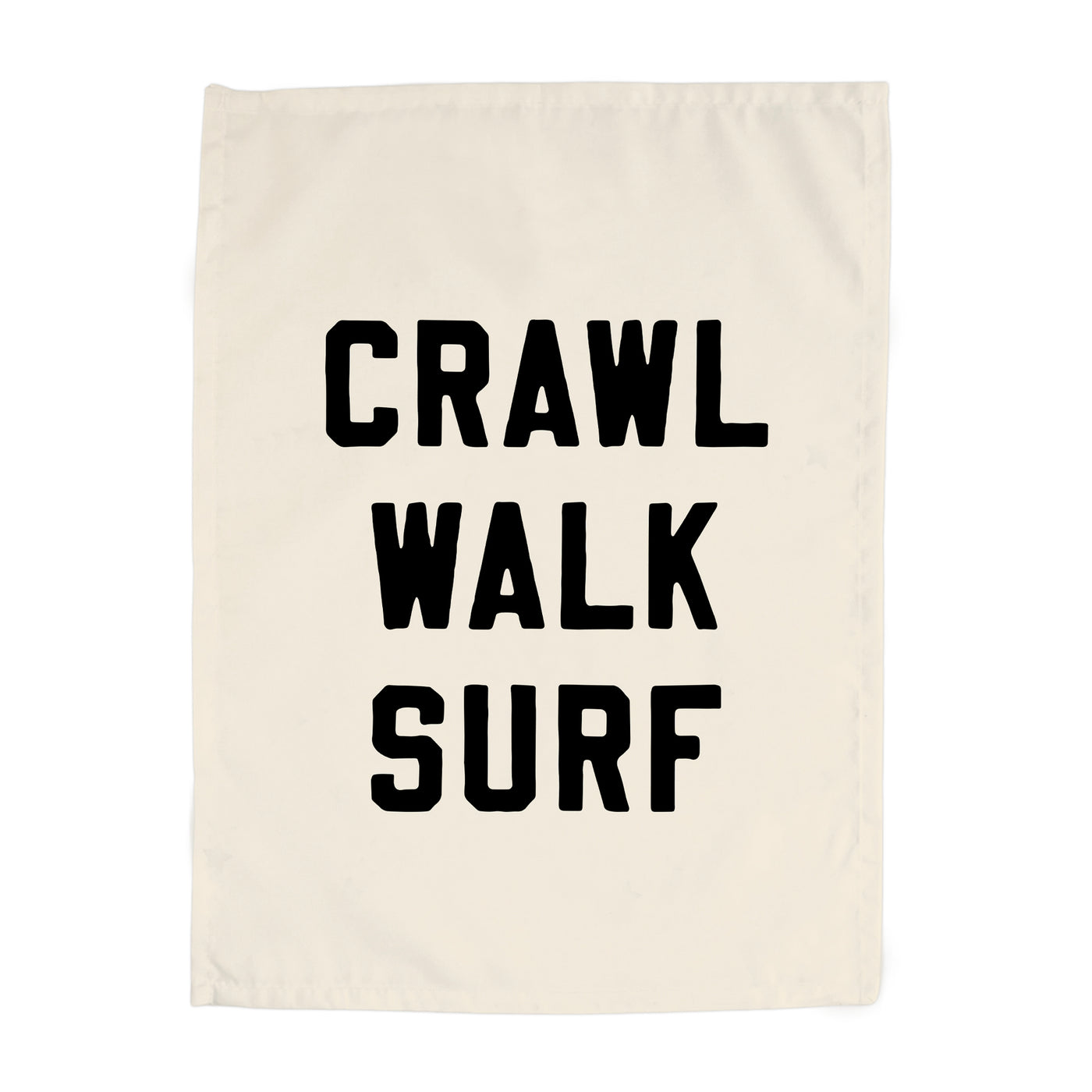 {Black} Crawl Walk Surf Banner