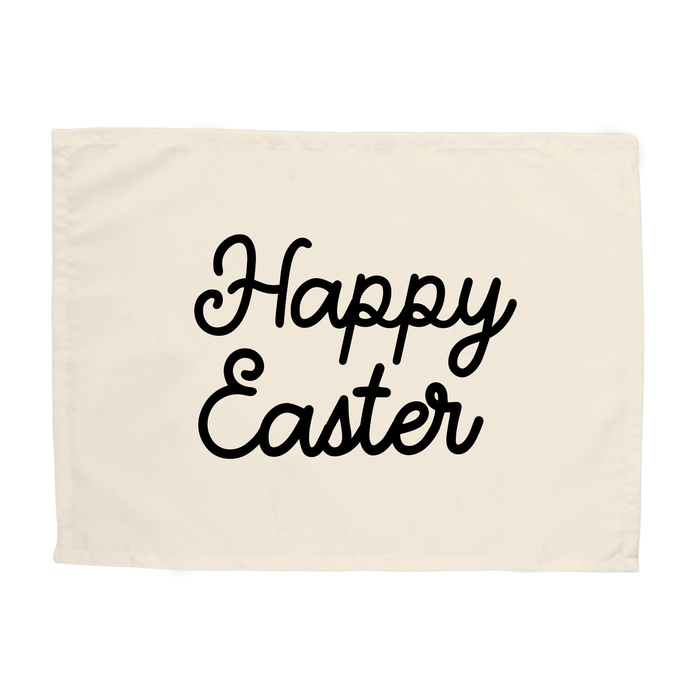 {Black & Neutral} Happy Easter Banner