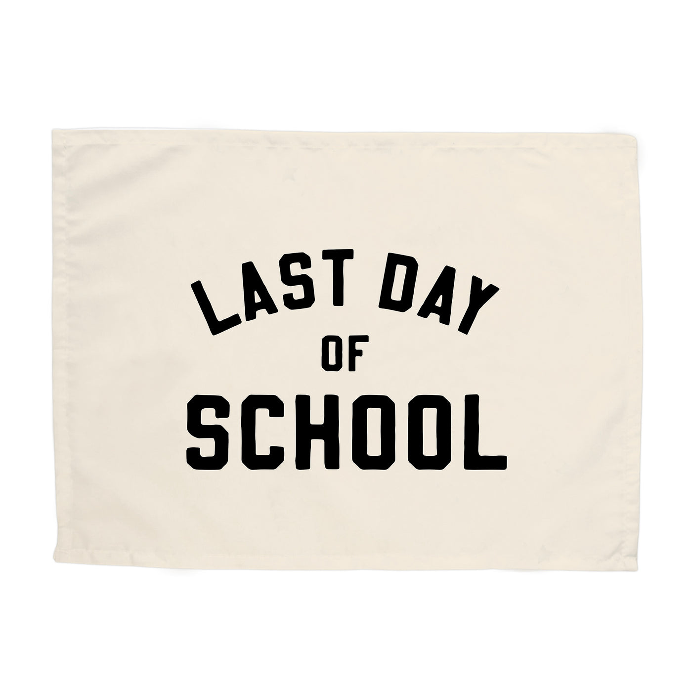 {Black + Natural} Last Day of School Banner