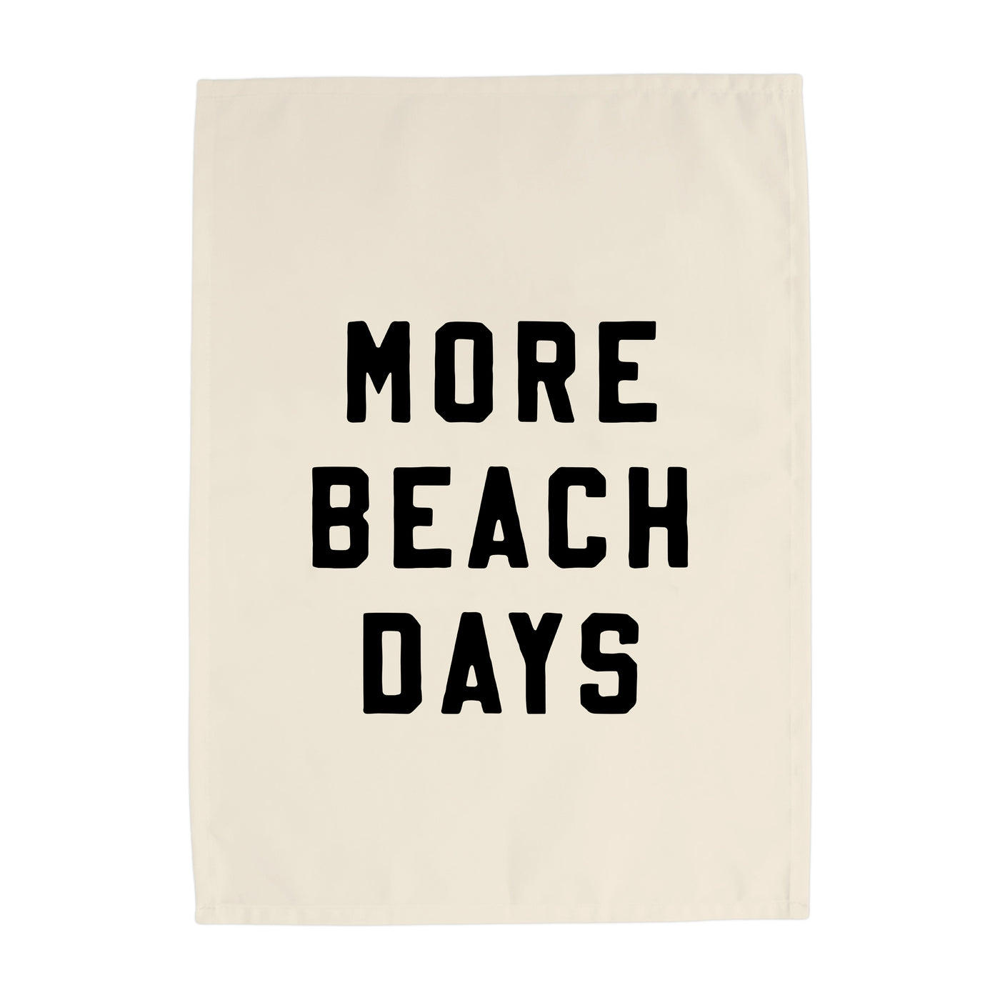 {Black} More Beach Days Banner