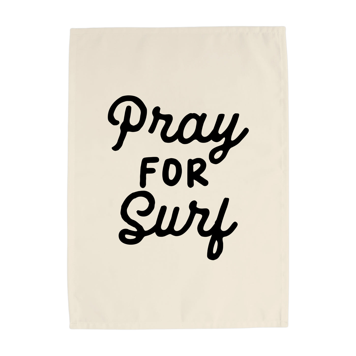 {Black} Pray for Surf Banner